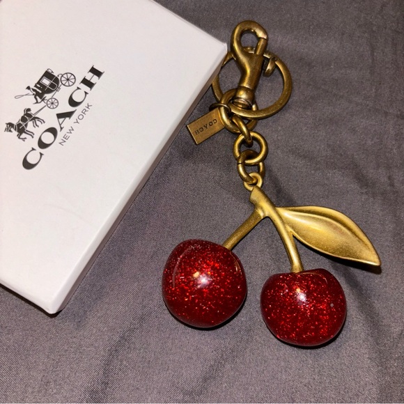 Coach cherry red charm - Picture 2 of 7